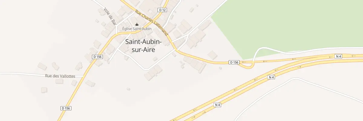 Plan du 9 Rue Charles Lallemand à Saint-Aubin-sur-Aire