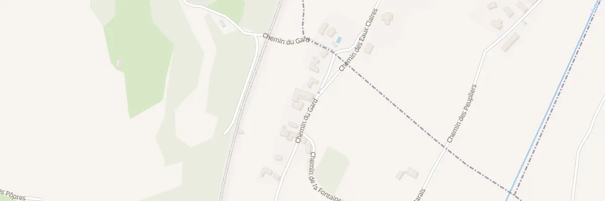 Plan du 65 Che du Gard à Châbons