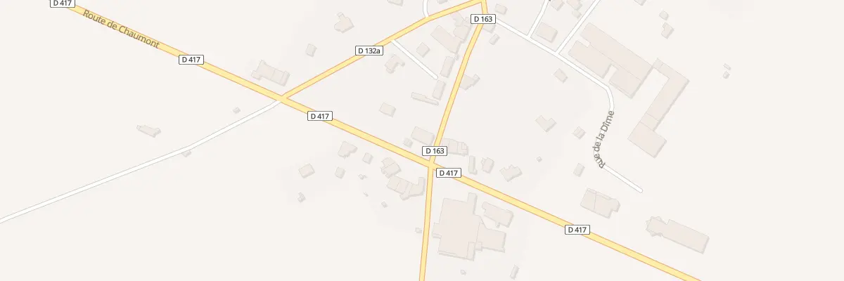 Plan du 12 Rte de Chaumont à Is-en-Bassigny