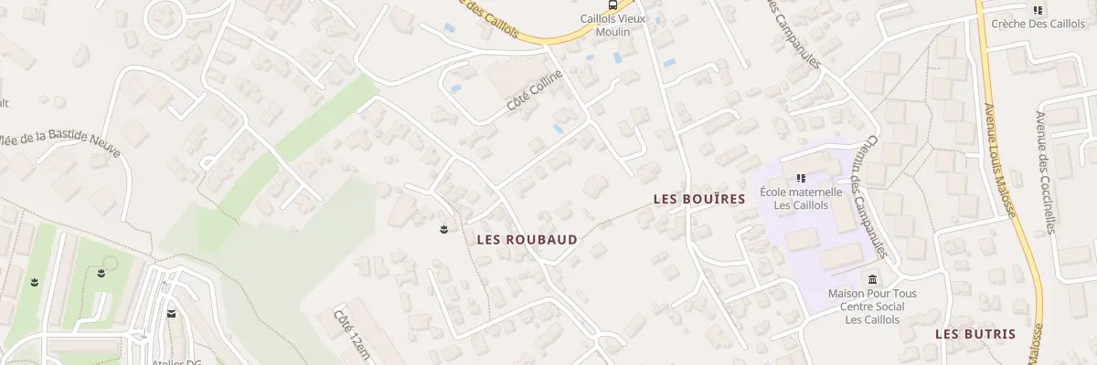 Plan du 25 Bd Sylvestre à Marseille 12e Arrondissement
