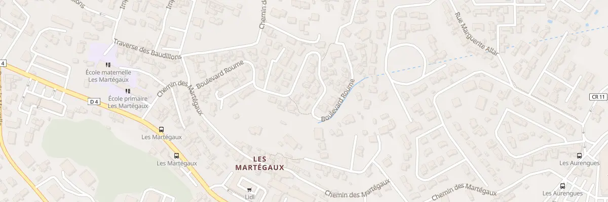 Plan du 46 Bd Roume à Marseille 13e Arrondissement