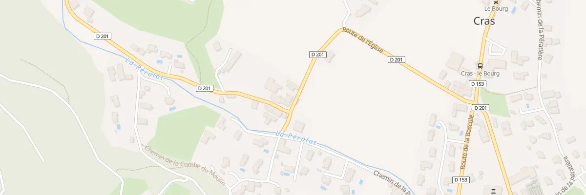 Plan du 406 Rte de l’Eglise à Cras