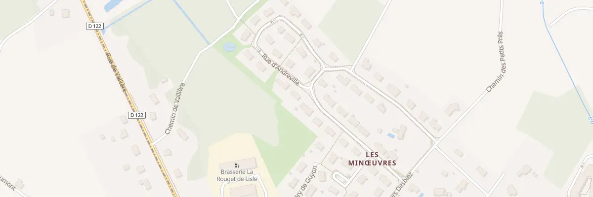 Plan du 14 Rue d’Andreville à Bletterans