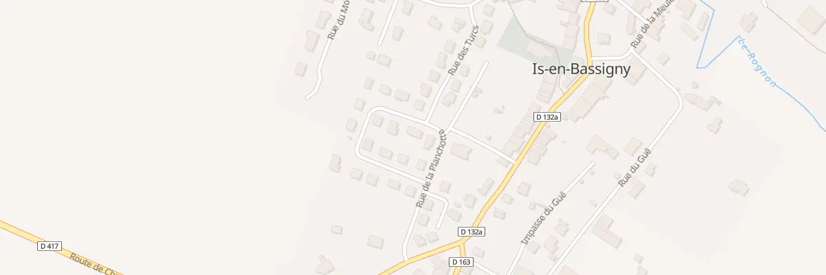 Plan du 7 Rue de la Planchotte à Is-en-Bassigny