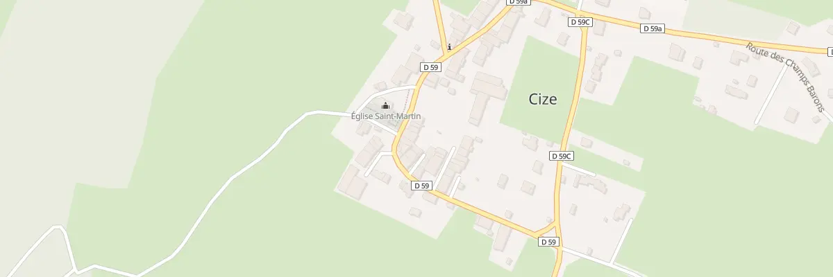 Plan du 35 Rue Principale à Cize