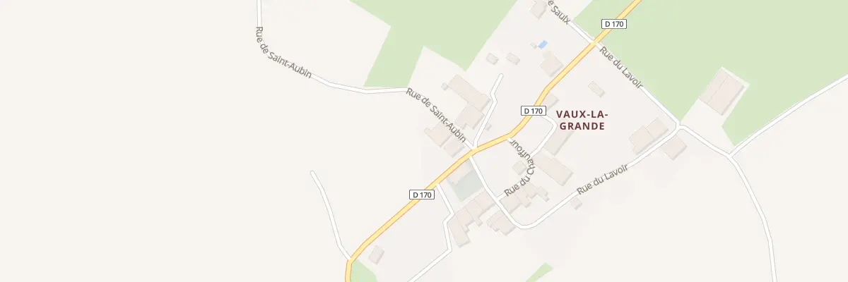 Plan du 1 Rue de Saint Aubin à Saulvaux