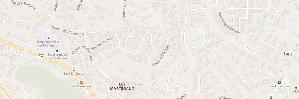 Plan du 44 Bd Roume à Marseille 13e Arrondissement