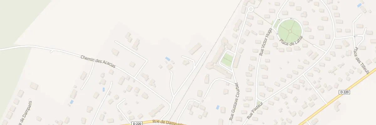 Plan du 2B Che des Acacias à Foucherans