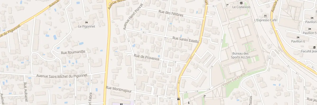 Plan du 10 Rue des Thermes à Aix-en-Provence