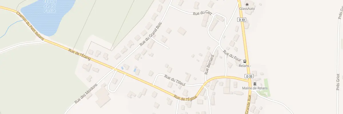 Plan du 17 Rue du Grand Bois à Relans