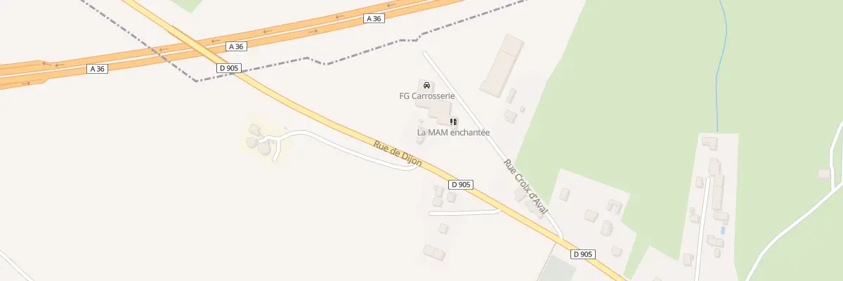 Plan du 63 Rue de Dijon à Sampans