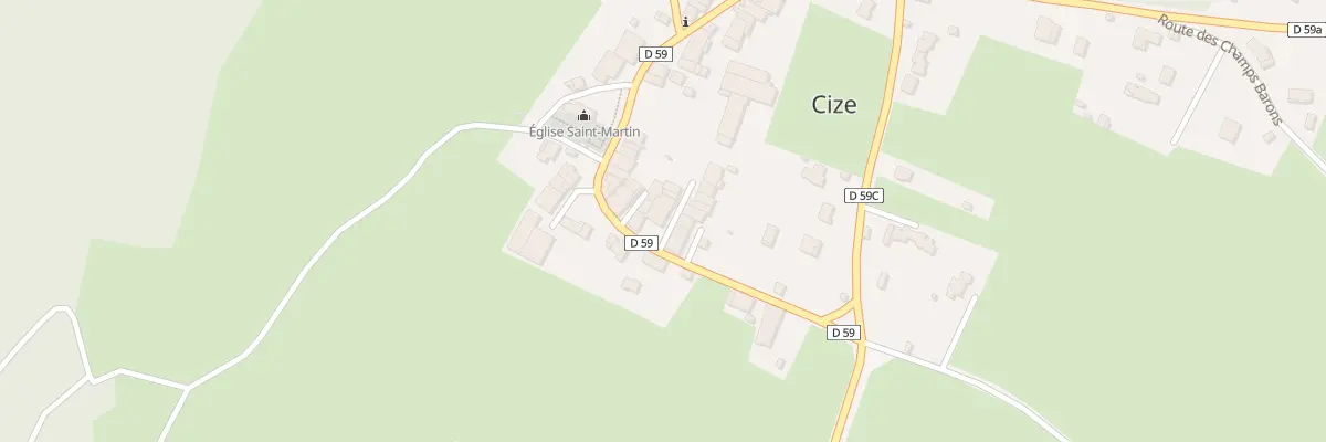 Plan du 53 Rue Principale à Cize