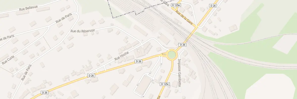 Plan du 75 Rue de la République à Chalindrey
