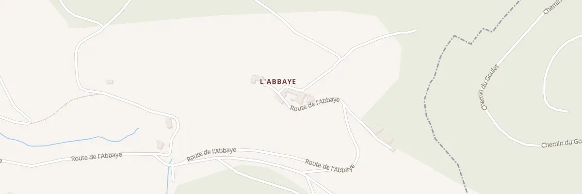 Plan du 5058 L’Abbaye à Saint-Paul-d’Izeaux
