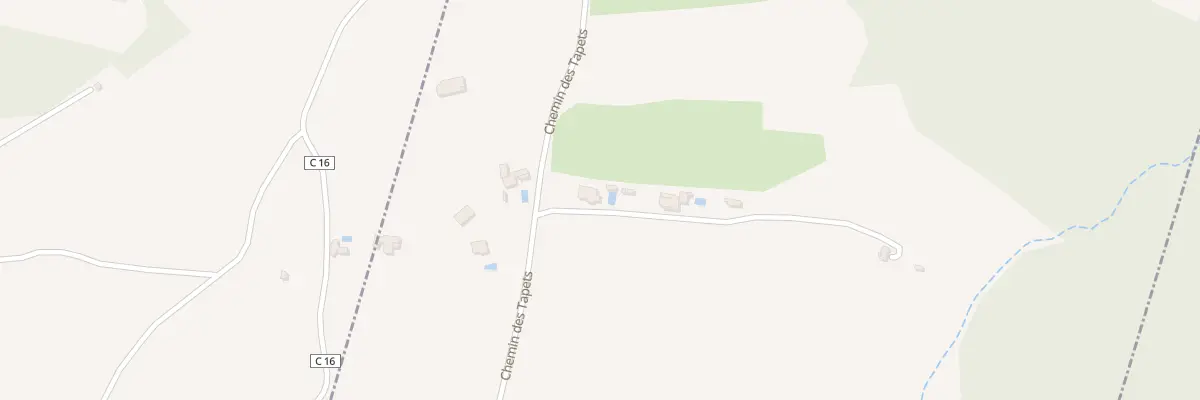 Plan du 1208 Che des Tapets à Saignon
