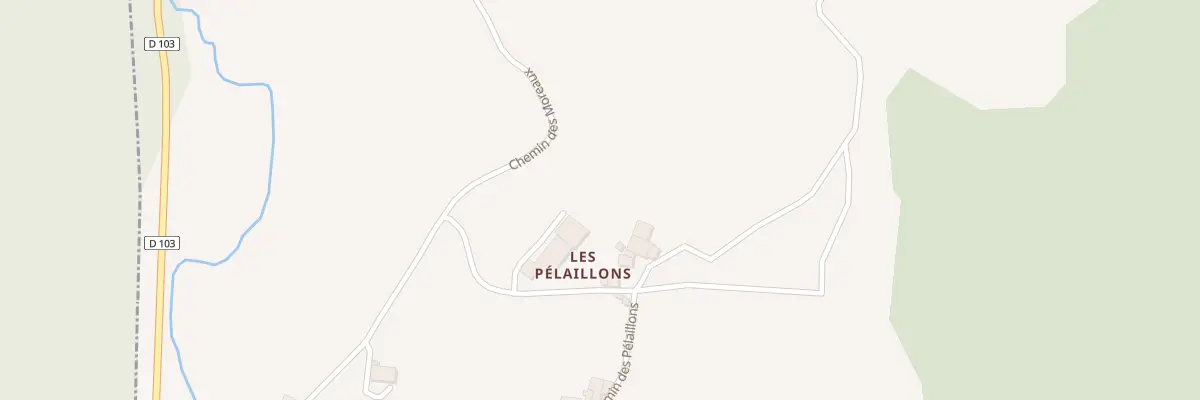 Plan du 195 Che des Pelaillons à Saint-Martin-en-Vercors