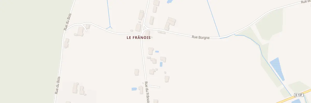 Plan du 32 Rue du Franois à Larnaud