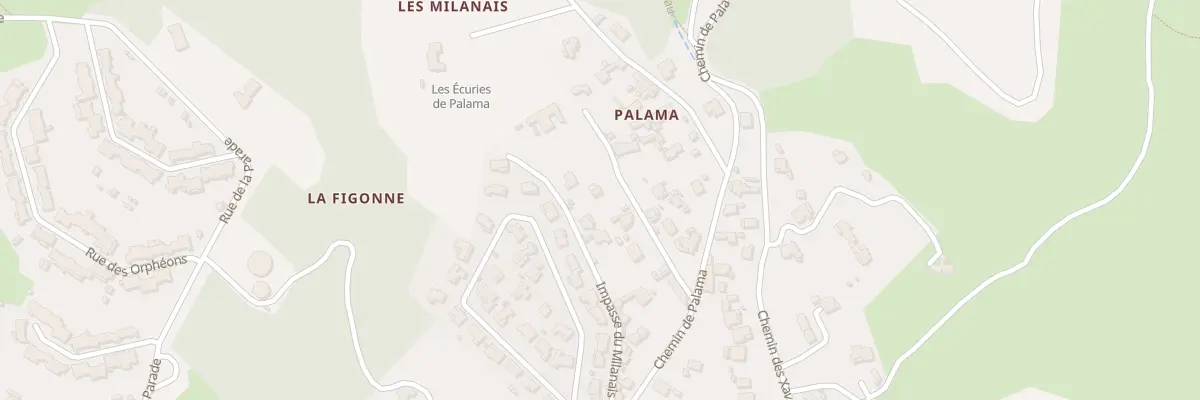 Plan du 23 Imp des Genois à Marseille 13e Arrondissement
