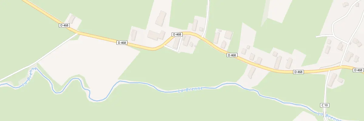 Plan du 39 Rue du Val de Brenne à La Chassagne