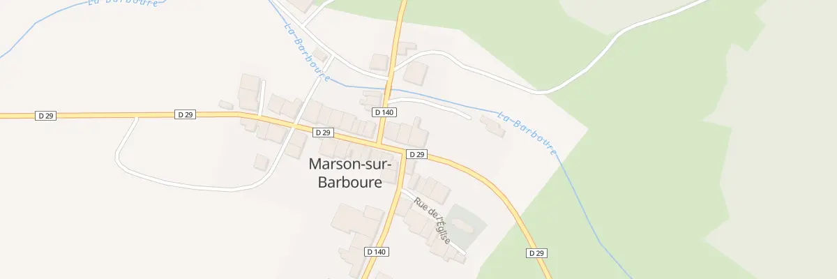 Plan du 2B Rue Principale à Marson-sur-Barboure