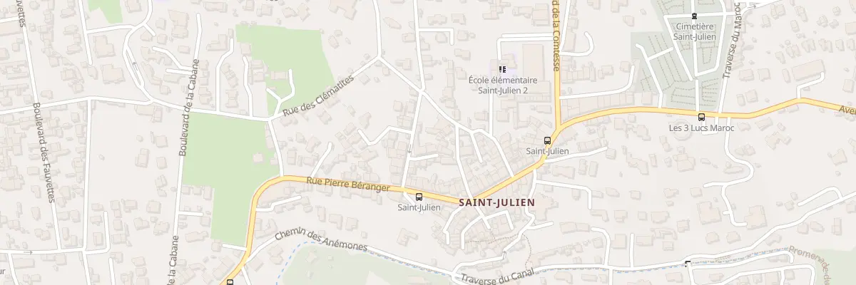 Plan du 3 Imp Roux à Marseille 12e Arrondissement