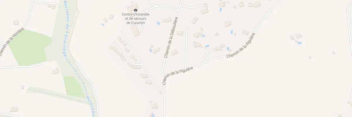 Plan du 5888 Degouteau à Cucuron