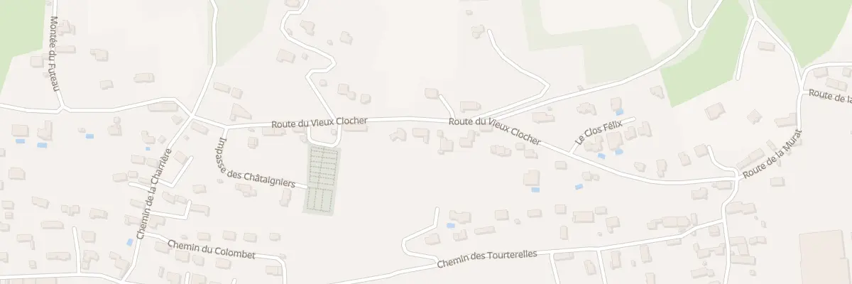 Plan du 294 Rte du Vieux Clocher à Colombe