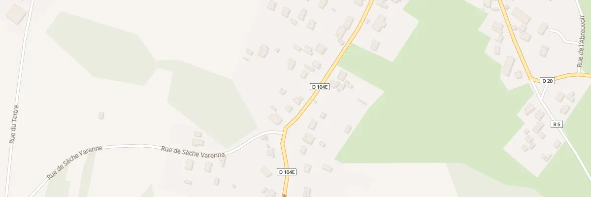 Plan du 40 Rte de Vielverge à Perrigny-sur-l’Ognon
