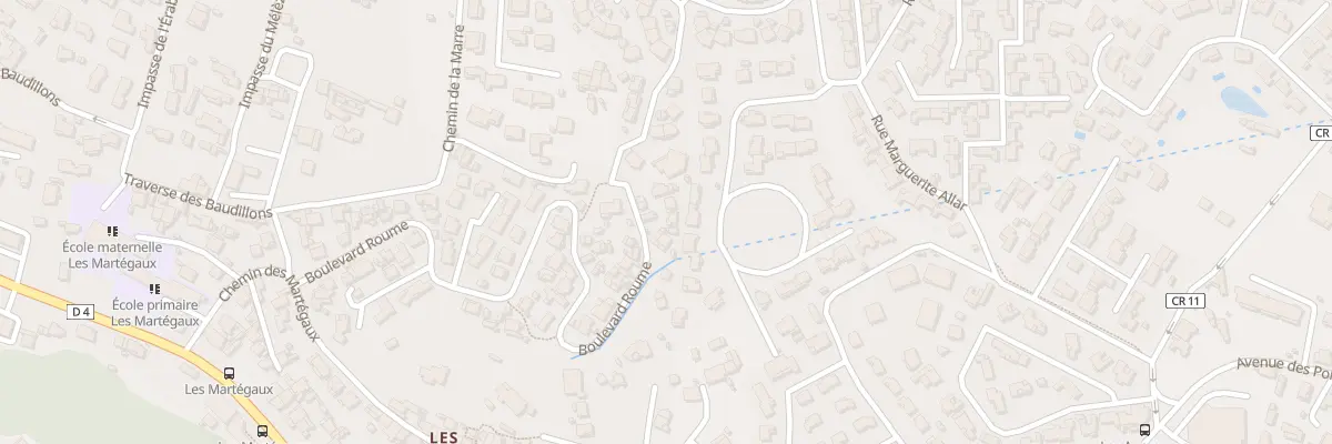 Plan du 68 Bd Roume à Marseille 13e Arrondissement