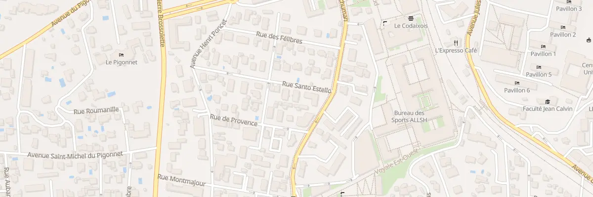 Plan du 18 Rue Santo Estello à Aix-en-Provence