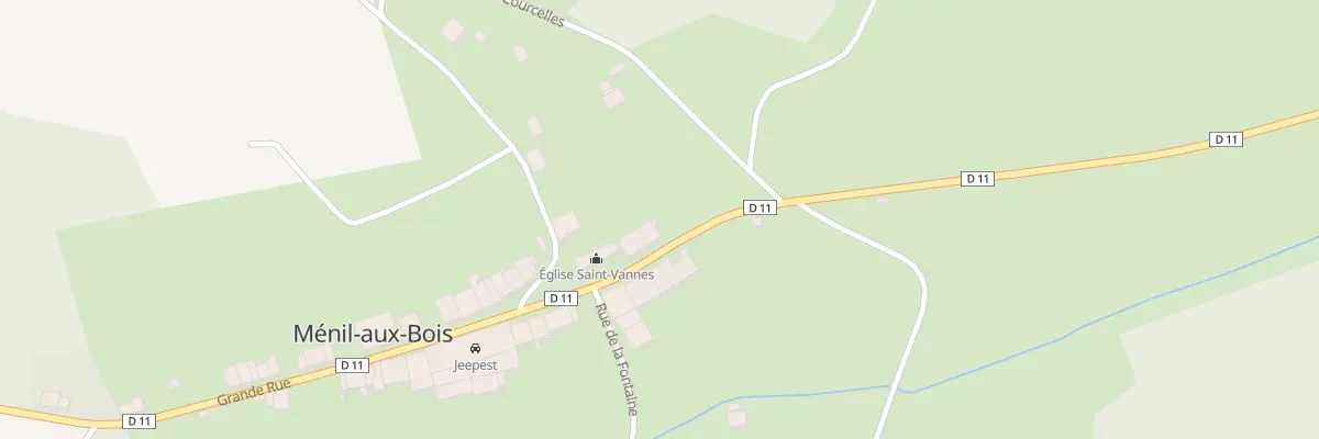 Plan du 27 Gr Grande Rue à Ménil-aux-Bois