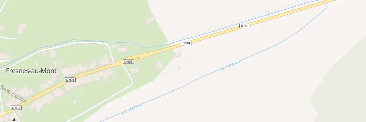 Plan du 54 Rue des Tassons à Fresnes-au-Mont