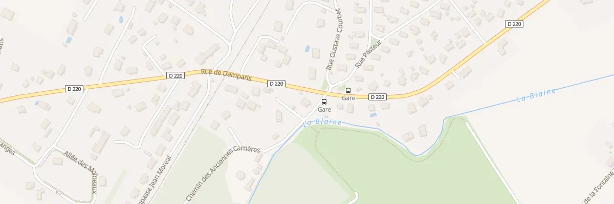 Plan du 21 Rue de Damparis à Foucherans