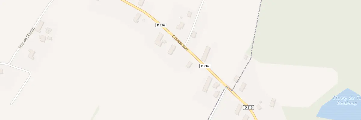 Plan du 14 Rue Grande Rue à Chaînée-des-Coupis