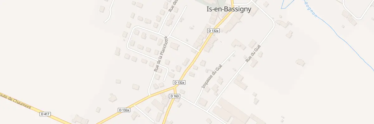 Plan du 50 Rue du Moutier à Is-en-Bassigny