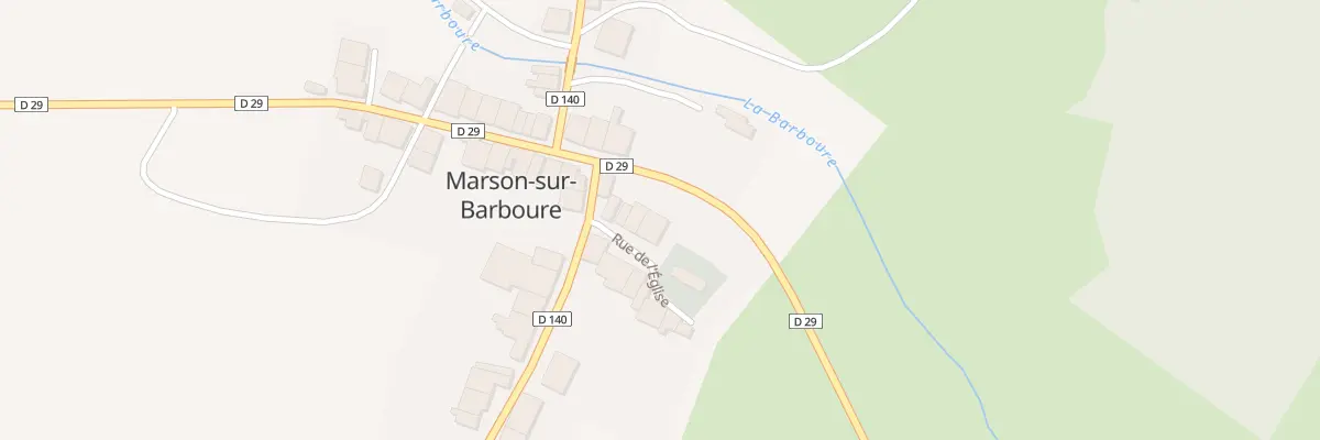 Plan du 5 Rue de l’Eglise à Marson-sur-Barboure