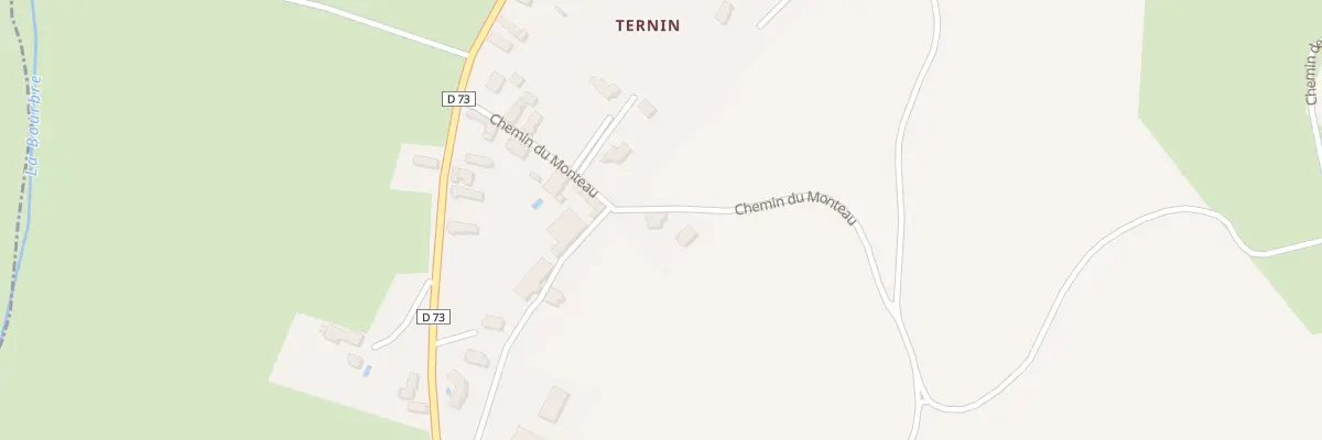 Plan du 142 Che du Monteau à Burcin