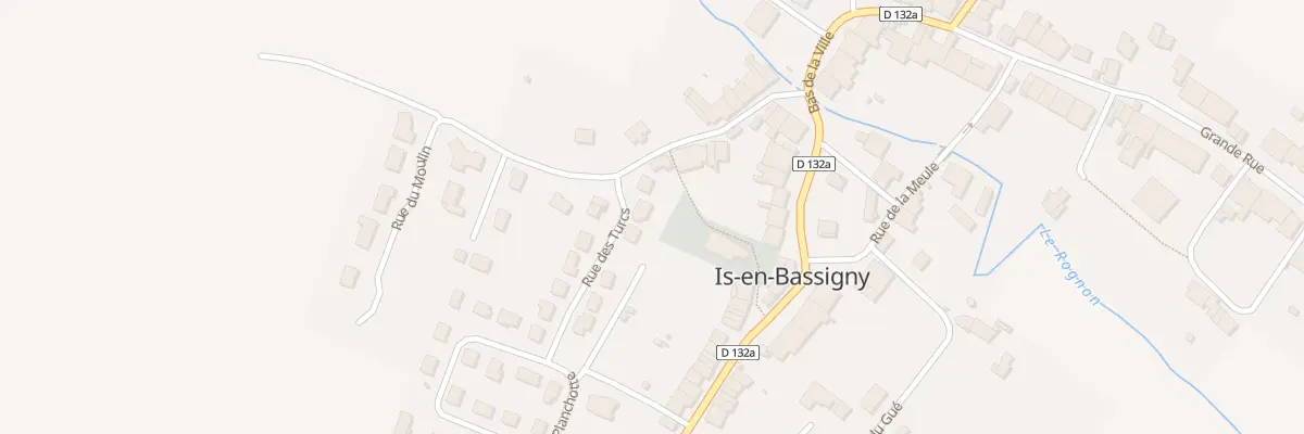 Plan du 9 Rue des Turcs à Is-en-Bassigny
