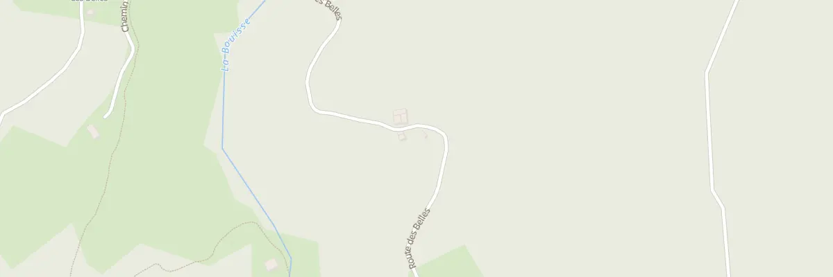Plan du 6009 Les Belles à Malleval-en-Vercors