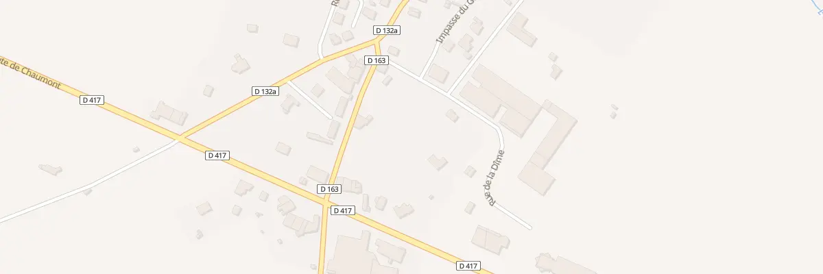 Plan du 10 Rue de la Dime à Is-en-Bassigny