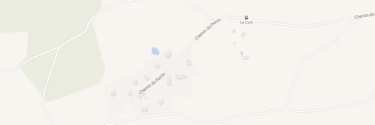 Plan du 78 Che du Perrin à Montagnieu