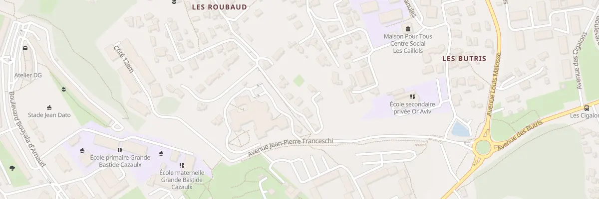 Plan du 63 Bd Sylvestre à Marseille 12e Arrondissement