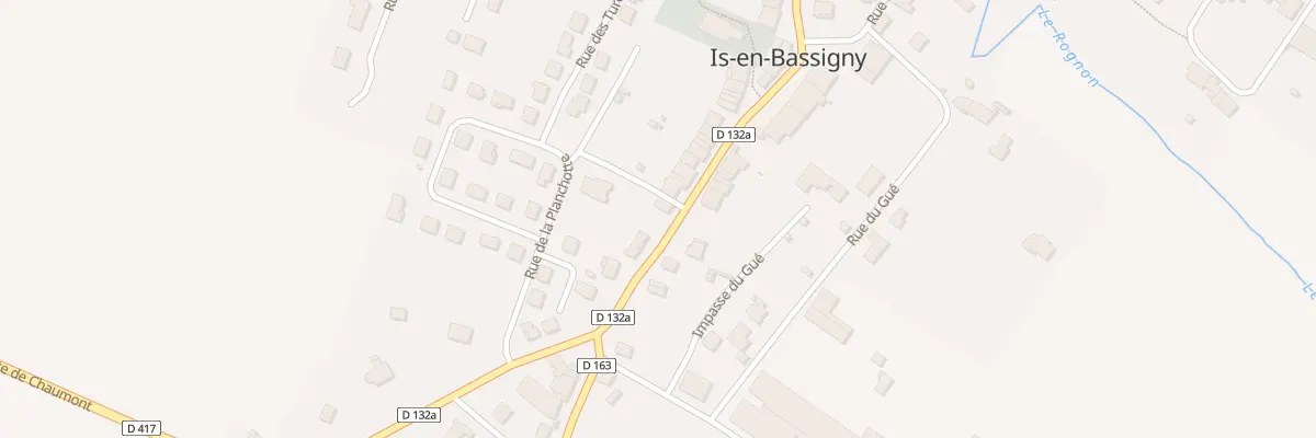 Plan du 46 Rue du Moutier à Is-en-Bassigny