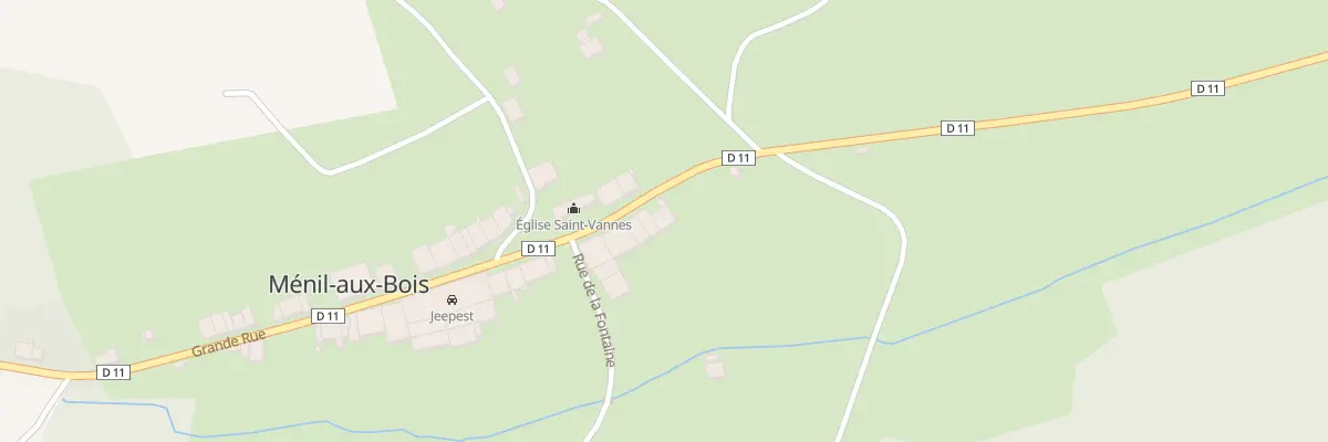 Plan du 20 Gr Grande Rue à Ménil-aux-Bois