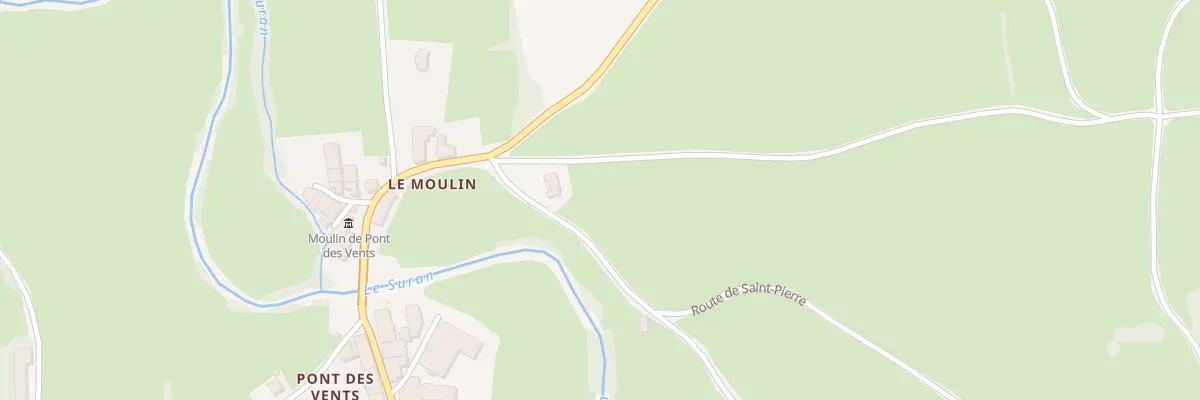 Plan du 1 Rte de Saint-pierre à Montfleur