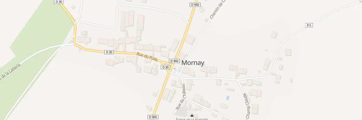 Plan du 7 Rte de Fontaine Francaise(Morn à Montigny-Mornay-Villeneuve-sur-Vingeanne