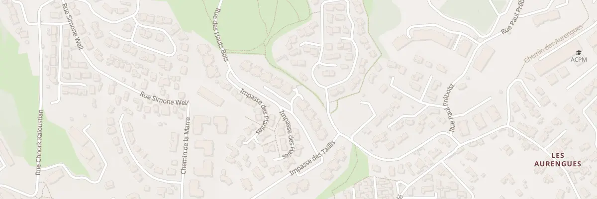 Plan du 51 Rue des hauts bois à Marseille 13e Arrondissement