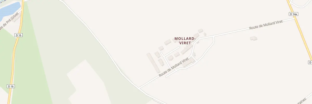 Plan du 120B Rte de Mollard Viret à Creys-Mépieu