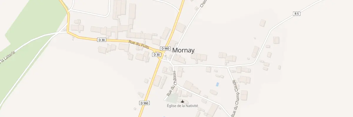 Plan du 3 Rue de Richebourg (Mornay) à Montigny-Mornay-Villeneuve-sur-Vingeanne