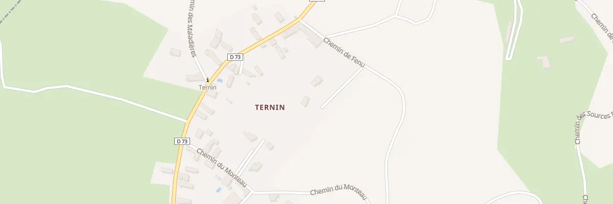 Plan du 130 Che de Fenu à Burcin
